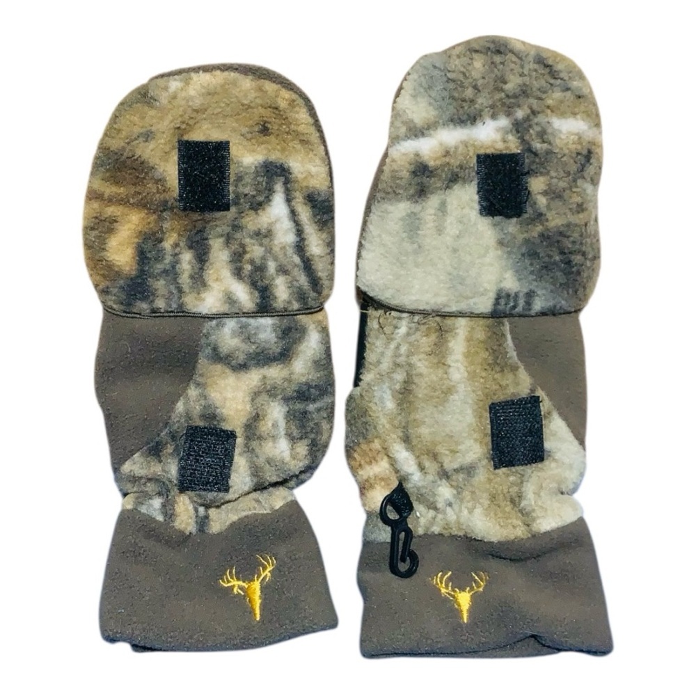 Kids Real Tree Hot Shot Camouflage Hunting Mittens Youth Size Large